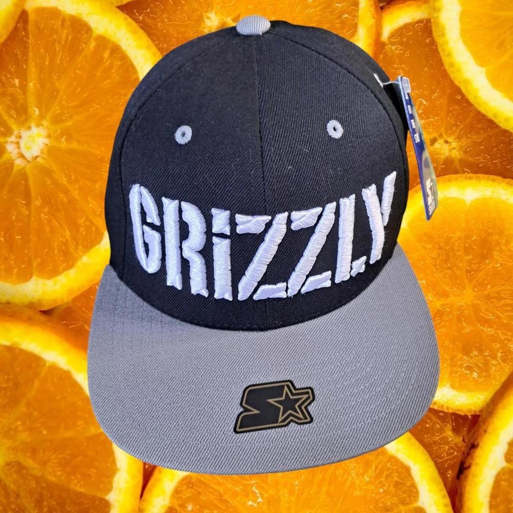 NWT Starter‎ Grizzly Adjustable Snapback Hat Baseball Cap